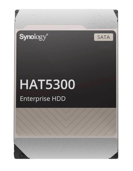 (For Synology NAS only) Synology Enterprise Storage HDD 12TB, Internal,  3.5' SATA , HAT5300, 5-year warranty, reliable hard drives for Synology syste