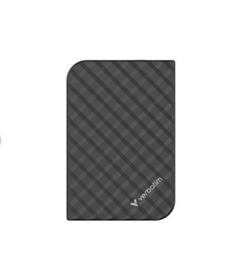 Verbatim 1TB Store 'N’ Go USB 3.2 Gen 1 Portable SSD, USB-C to USB-A Cable / USB-A to USB-C Adapter Included