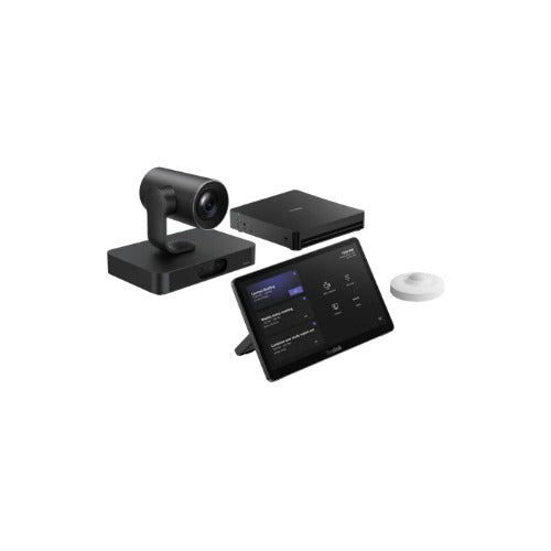 Yealink MVC860 Microsoft Teams Rooms on Windows, Medium and Large Meeting Rooms, MTR Kit, UVC86 4K Dual Camera, MCoreKit C5U, RoomSensor, *NO AUDIO*