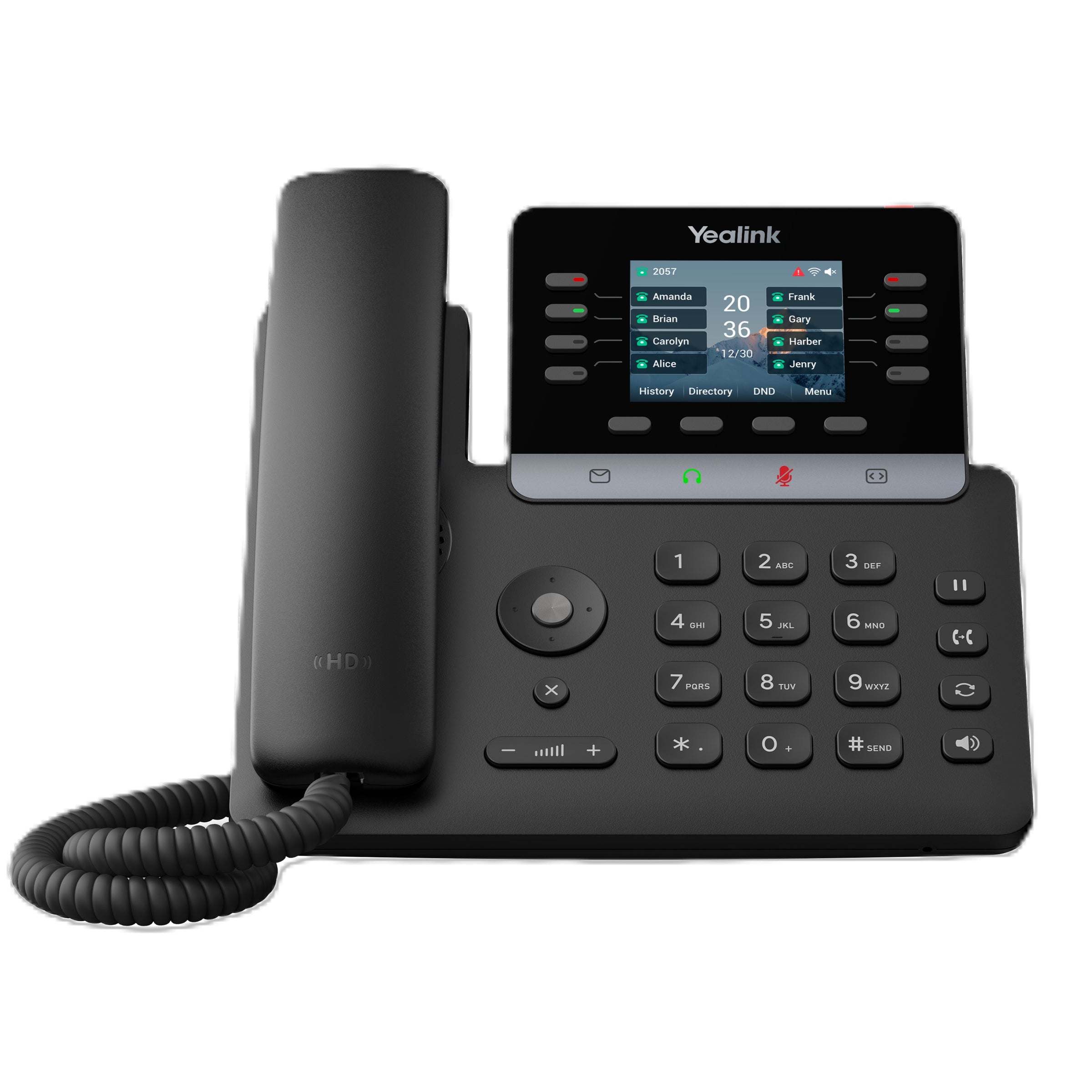 Yealink SIP-T73U (SBC READY) IP Phone, 2.8' Color Display, 12 SIP Accounts, HD Voice, USB & PoE,