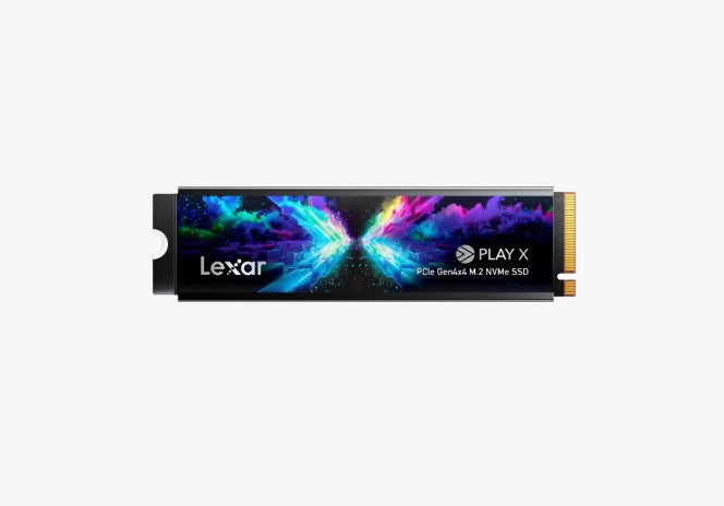 Lexar LNMPLYX512G-RNNNG Internal SSD PLAY X PCIe 4.0 512GB,up to 7200MB/s read, 4500MB/s write M.2 2030