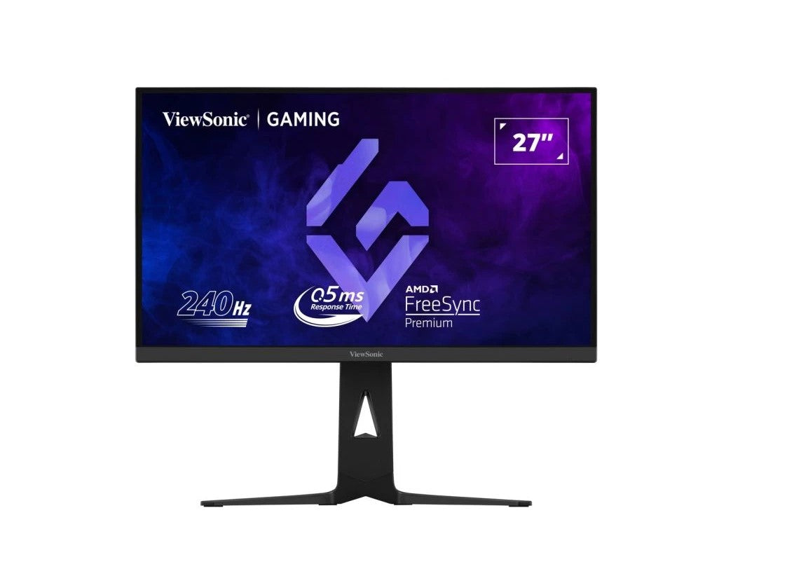 ViewSonic 27' 2K 2560x1440 IPS, 240hz, USB-C (DP ALT & 65W), HAS, 1ms, HDR10, Freesync Premium, HDMI 2.1 , DP 1.4.. Gamer's Choice Monitor LS, 3YARW