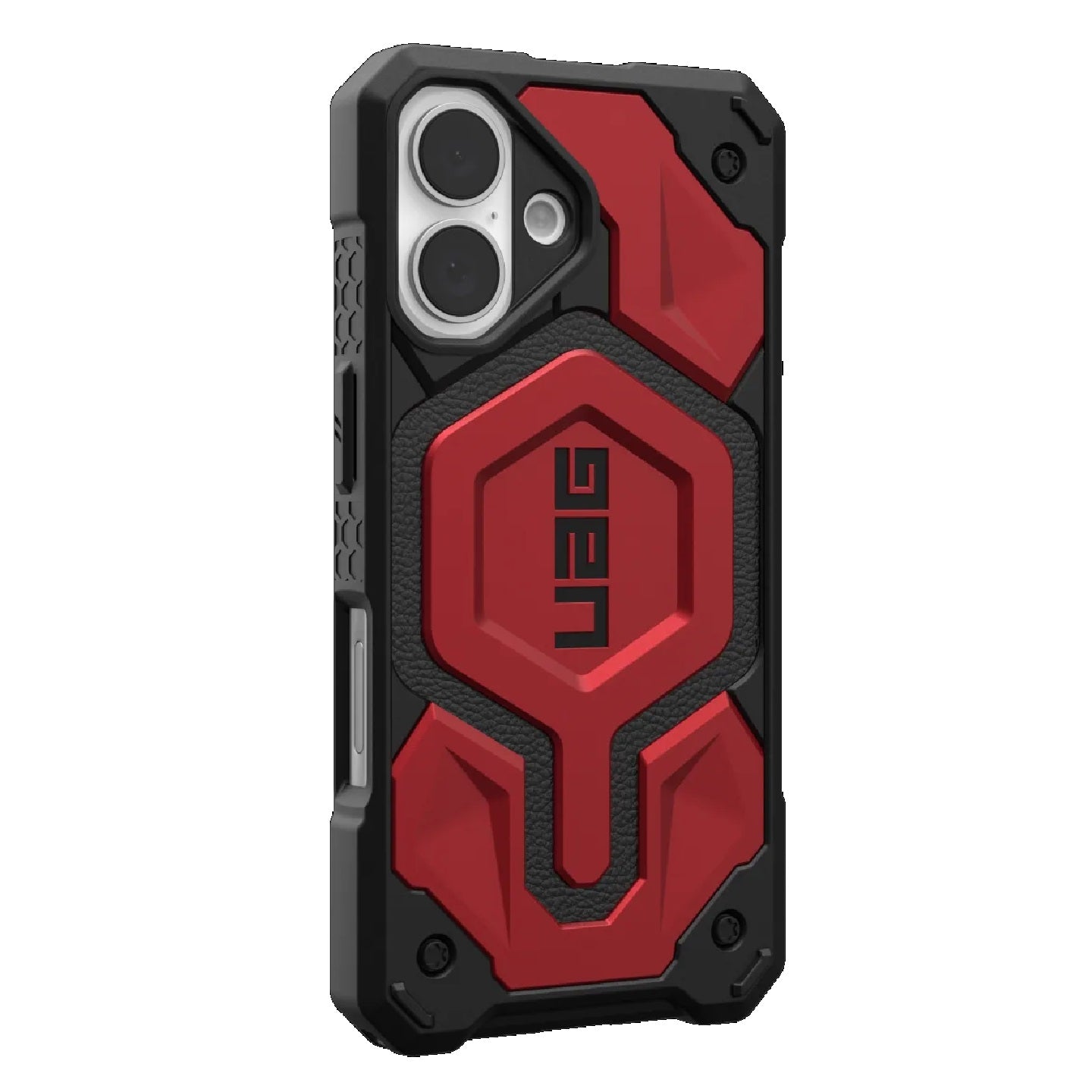UAG Monarch Pro MagSafe Case for iPhone 16 – Crimson