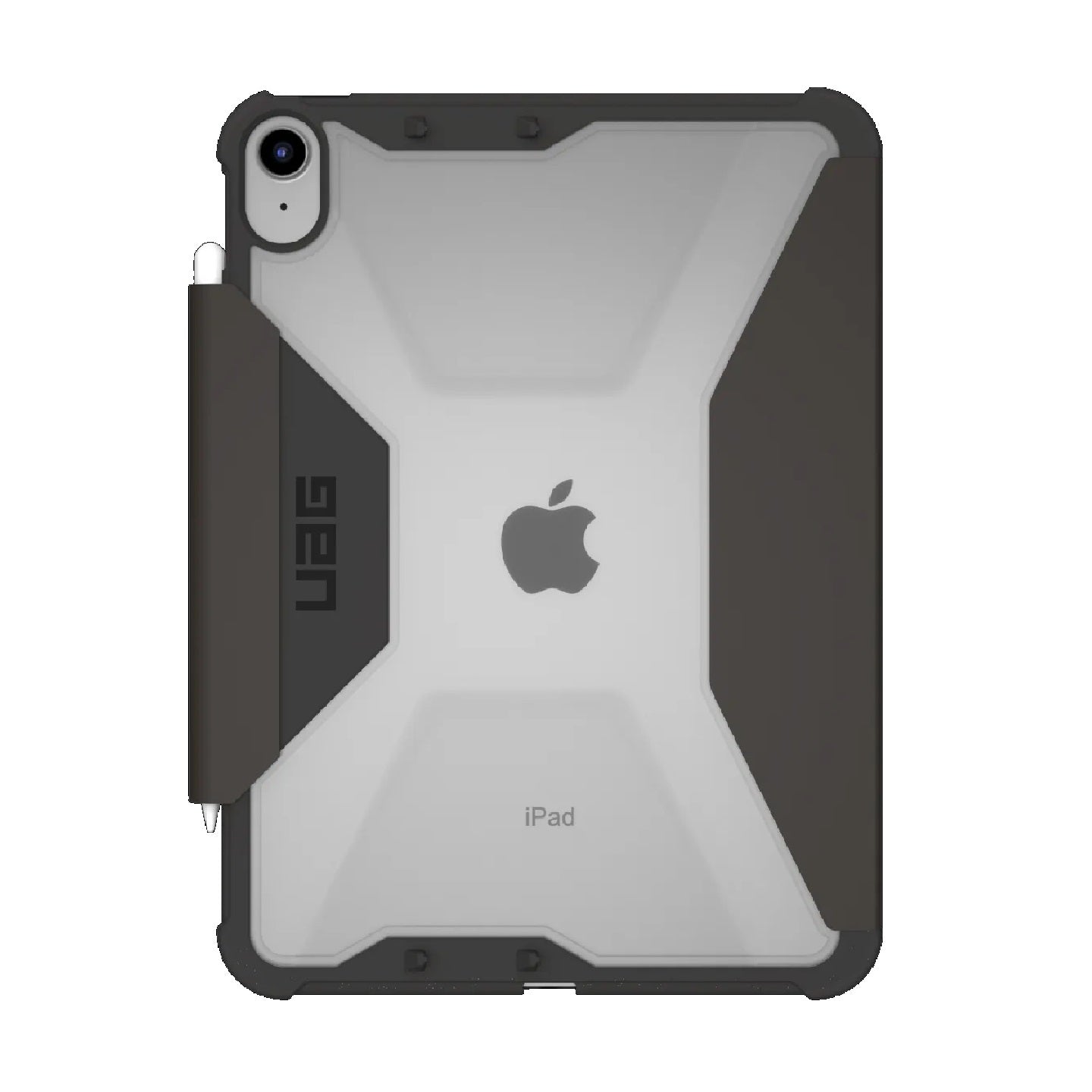 UAG Plyo Apple iPad (11') 11th Gen (A16) / iPad 10th Gen (10.9') Folio Rugged Case (Black/Ice) - DROP+ Military Standard, 1 Year Warranty