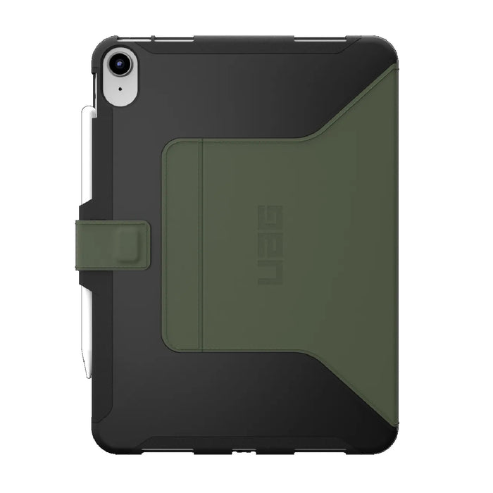 UAG Scout Apple iPad (11') 11th Gen (A16) / iPad 10th Gen (10.9') Folio Rugged Case (Black/Olive) - DROP+ Military Standard, 1 Year Warranty