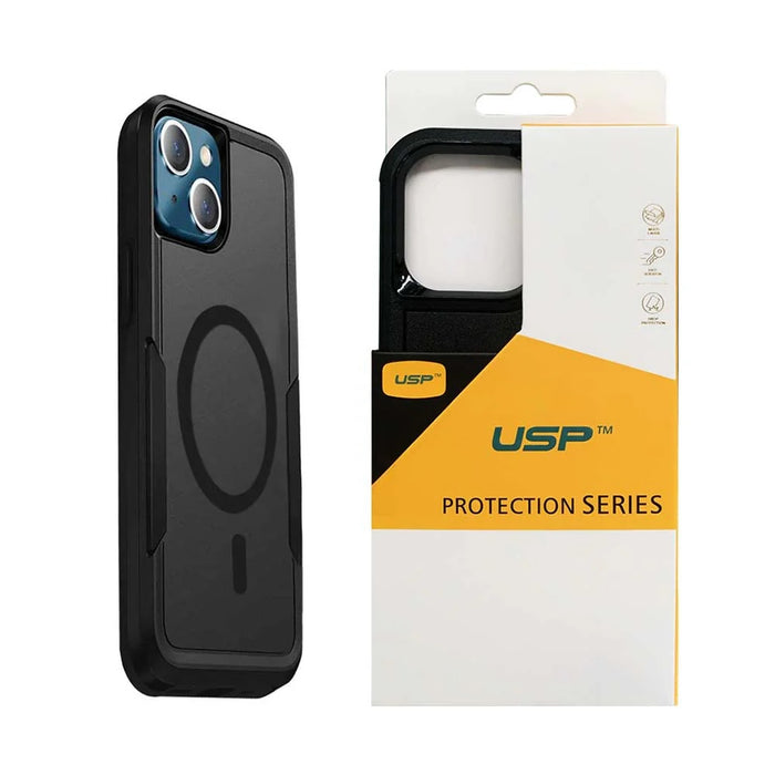 USP Rugged Apple iPhone 16 Pro Max (6.9") Armor Light Case with MagSafe – Black