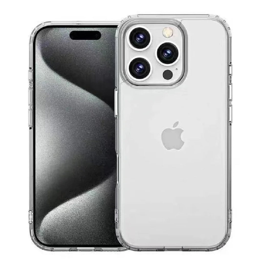 USP Clear Rock Series Shockproof Case for iPhone 16 Pro Max – Clear