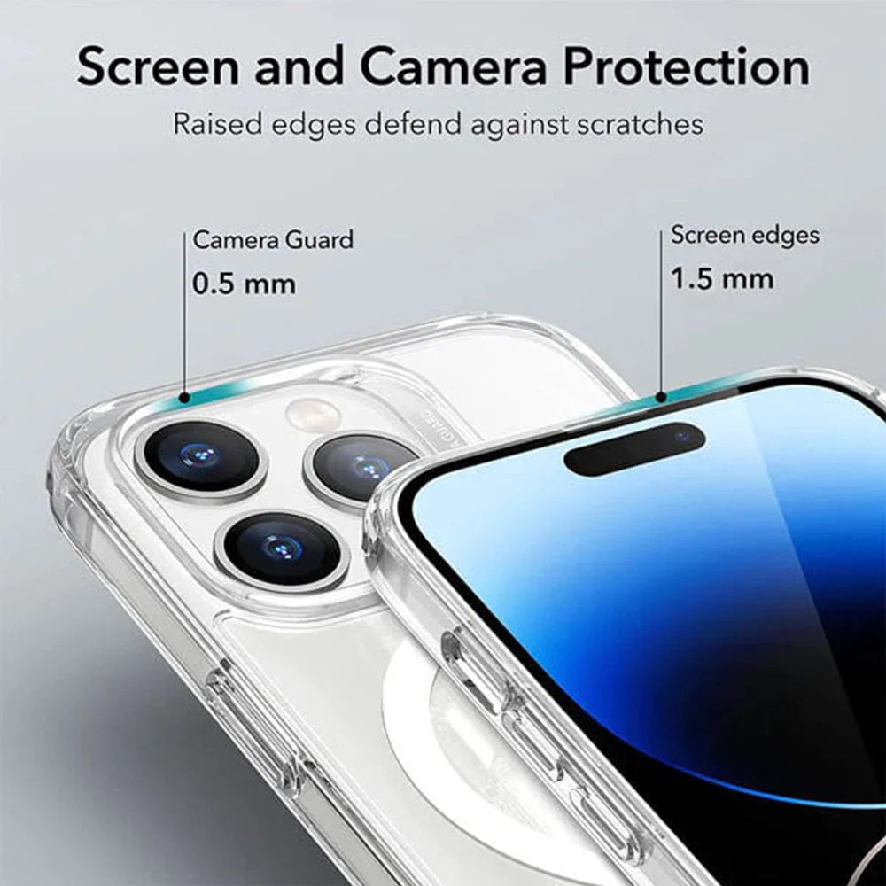 Clear Rock Series MagSafe Phone Case