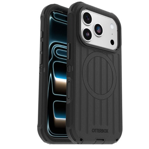 OtterBox Defender Pro MagSafe Apple iPhone 18 Pro / iPhone 17 Pro (6.3') Case Black - (77-000938), Camera Control, Raised Edges, 7 Years Warranty