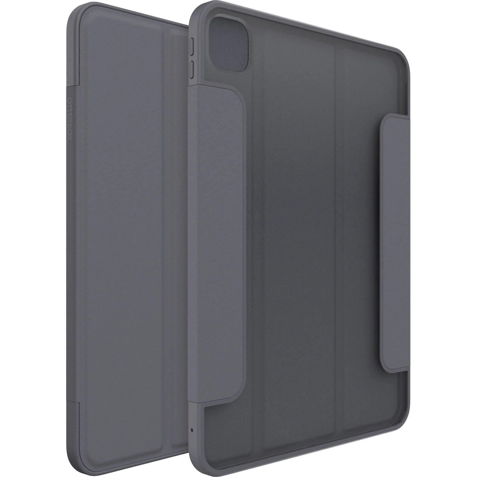 OtterBox Symmetry Folio Apple iPad Pro (11') (M5/M4) (6th/5th Gen) Case Thunderstorm (Clear/Dark Grey) - (77-95257), 7 Years Warranty