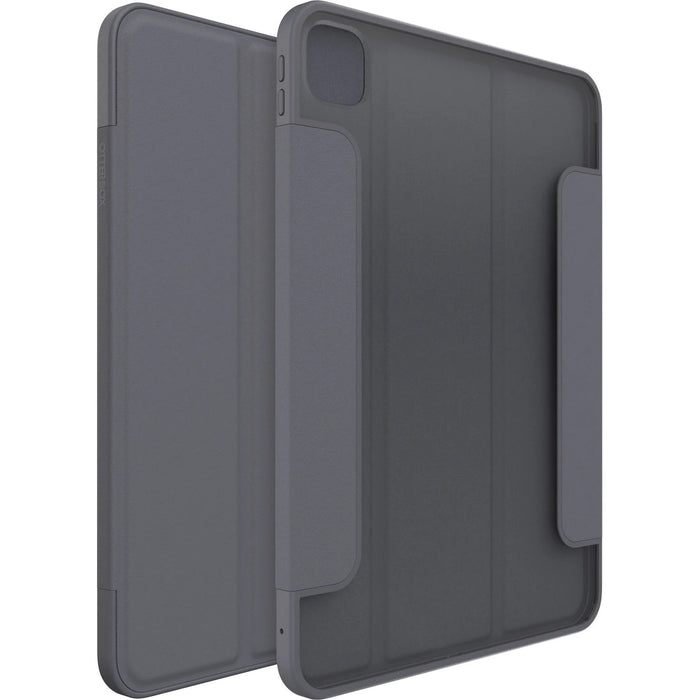 OtterBox Symmetry Folio Apple iPad Pro (11') (M5/M4) (6th/5th Gen) Case Thunderstorm (Clear/Dark Grey) - (77-95257), 7 Years Warranty