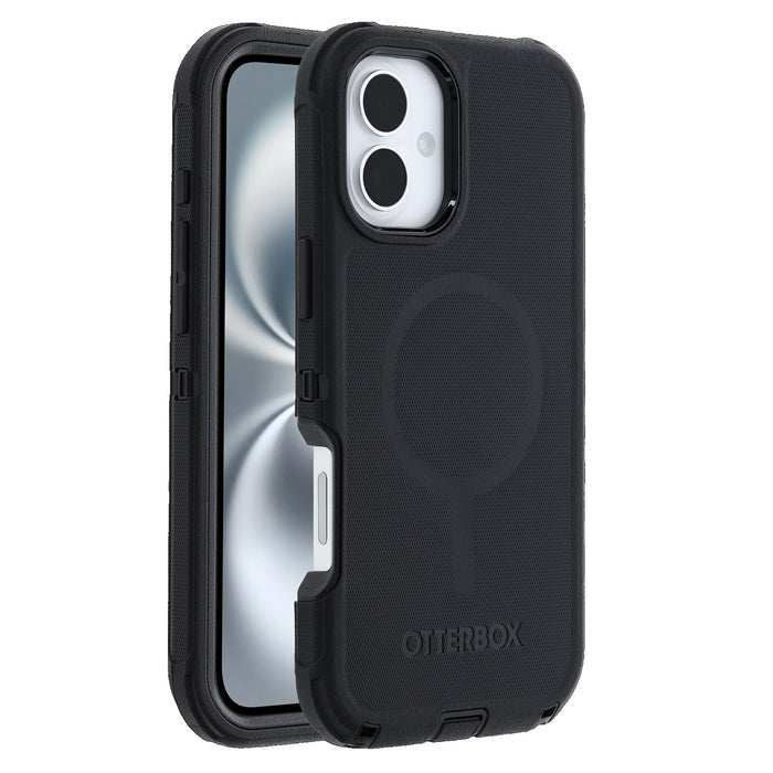 OtterBox Defender Series MagSafe Case for iPhone 16 – Black