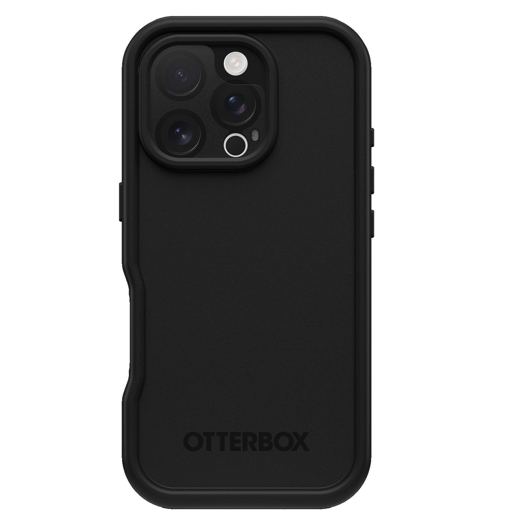 OtterBox FRĒ Series MagSafe Waterproof Case for iPhone 16 Pro – Black