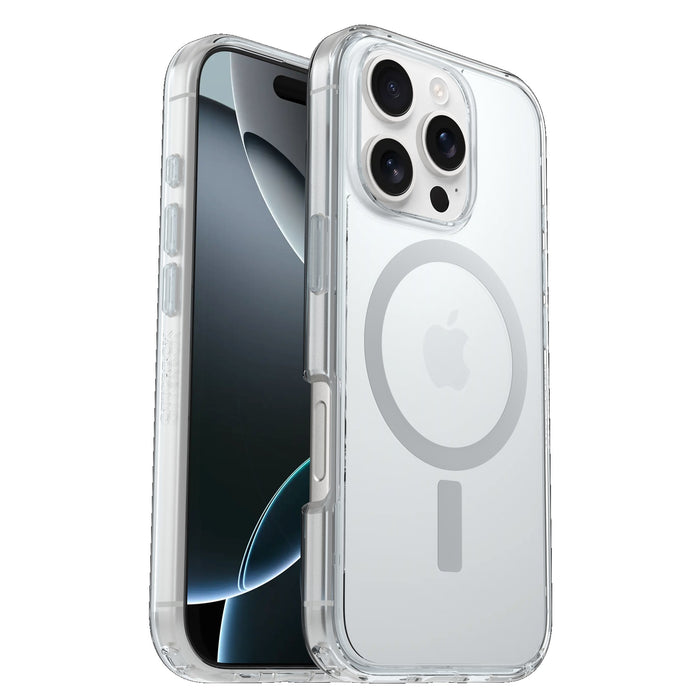 OtterBox Symmetry Series Clear MagSafe Case for iPhone 16 Pro – Clear