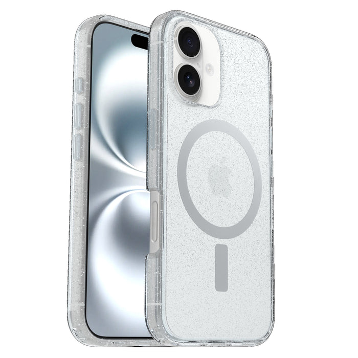 OtterBox Symmetry Series Clear MagSafe Case for iPhone 16 – Stardust