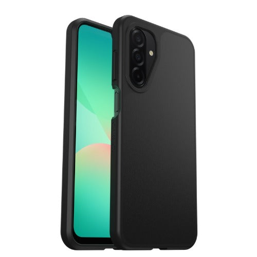 OtterBox React Samsung Galaxy A26 5G (6.7') Case Black - (77-97662),Antimicrobial,DROP+ Military Standard,Raised Edges,7 Years Warranty