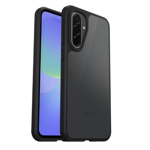 OtterBox React Samsung Galaxy A36 5G (6.7') Case Black Crystal - (77-97782),Antimicrobial,DROP+ Military Standard,Raised Edges,7 Years Warranty