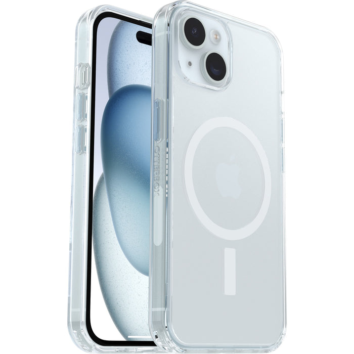 OtterBox Symmetry Clear MagSafe Apple iPhone 17e /  iPhone 16e / iPhone 15 / iPhone 14 / iPhone 13 (6.1') Case Clear - (77-98189), 7 Years Warranty