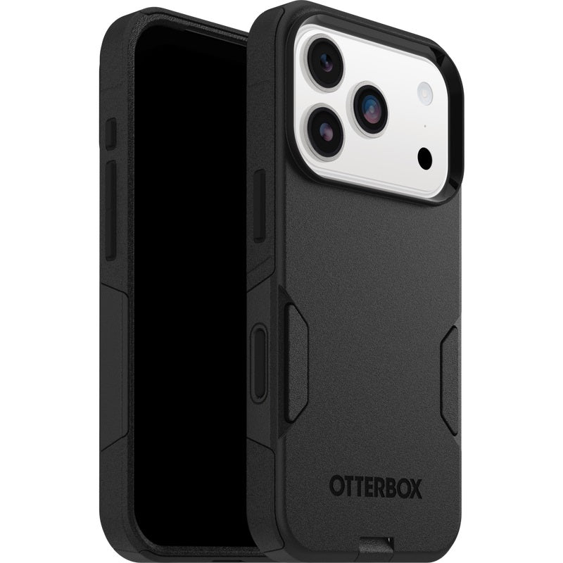 OtterBox Commuter Apple New iPhone Pro 2026 / iPhone 17 Pro (6.3') Case Black - (77-98323), DROP+ 3X Military Standard,7 Years Warranty