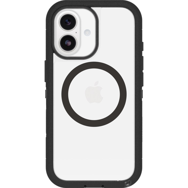 OtterBox Defender XT Pro MagSafe Apple iPhone 17 (6.3") Case - Dark Side (Clear/Black)