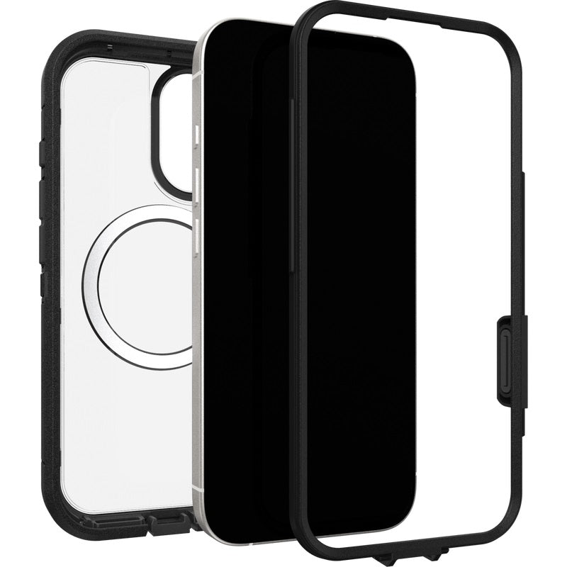 OtterBox Defender XT Pro MagSafe Apple iPhone 17 (6.3") Case - Dark Side (Clear/Black)