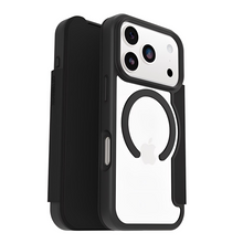 OtterBox React Folio MagSafe Apple iPhone 17 Pro Max (6.9") Case - Black Crystal (Clear/Black)