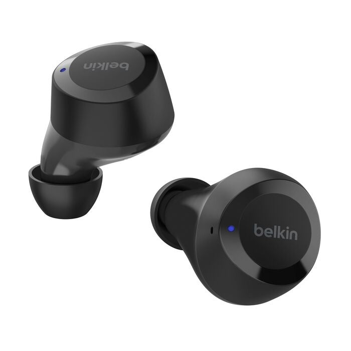 Belkin SoundForm Bolt 2 Wireless Earbuds - Black (AUC009fqBKV2), 28hrs Battery, 6mm Drivers, BT 5.3 Multipoint, IPX4-Rated, 2 Years Warranty
