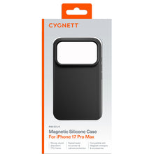 Cygnett MagSilk Apple iPhone 17 Pro Max (6.9") Magnetic Silicone Case - Black