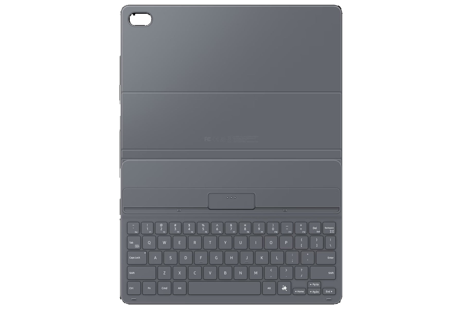 Samsung Galaxy Tab S11 Book Cover Keyboard Slim - Black(EF-DX730UBEGWW), Magnetic, Slim and Lightweight, AI Key, 6 Months Warranty