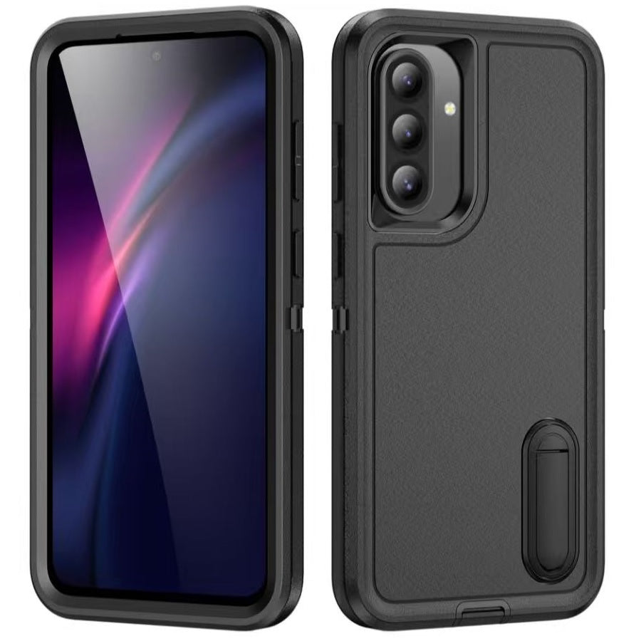 USP Rugged Samsung Galaxy A36 5G (6.7') Case Black - No-Slip, Sleek, Ultimate Protection, Strong & Durable, Built-in-Kickstand,  5 Years Warranty