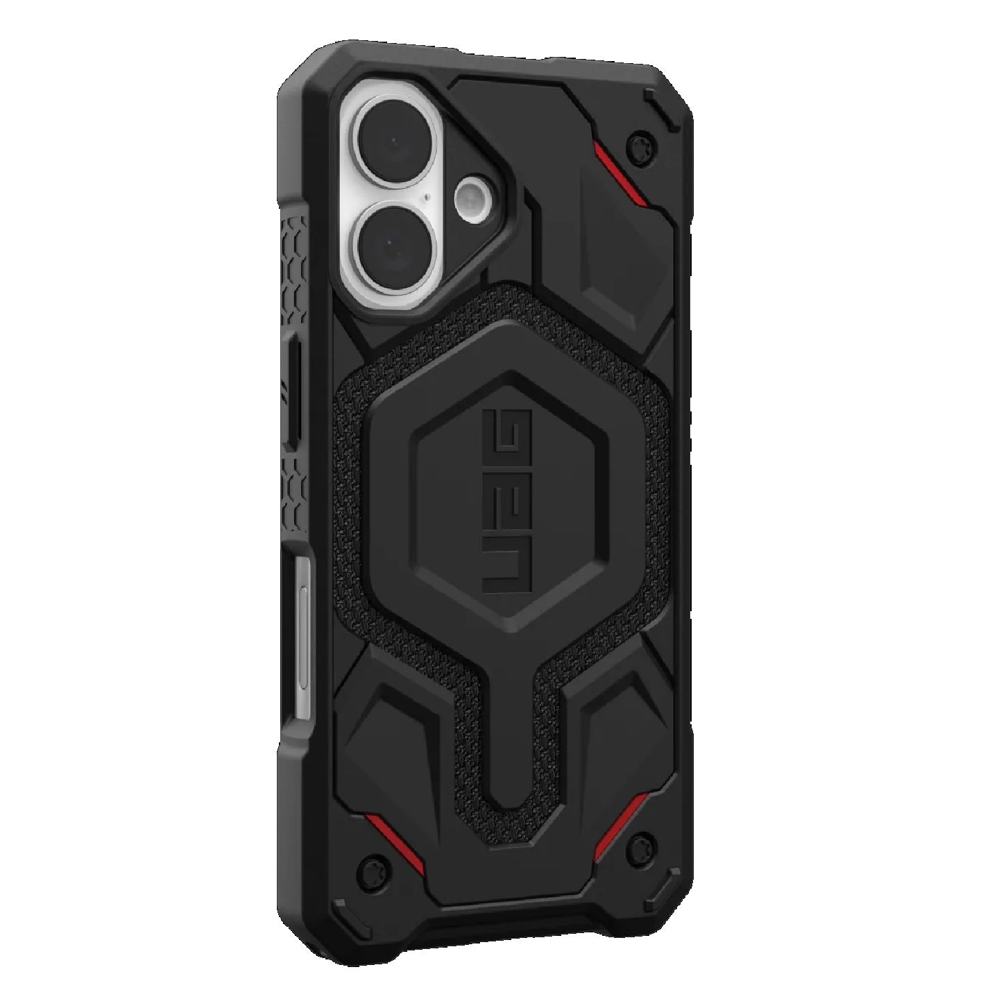 UAG Monarch Pro MagSafe Kevlar Case for iPhone 16 – Kevlar Black