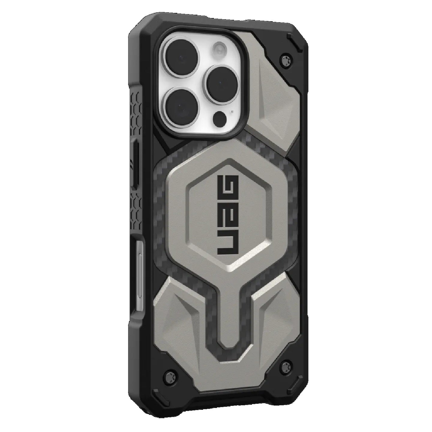 UAG Monarch Pro MagSafe Case for iPhone 16 Pro – Titanium