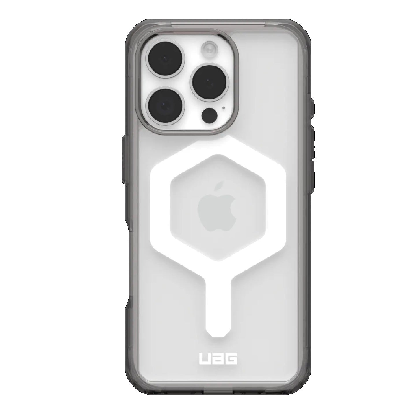 UAG Plyo MagSafe Apple iPhone 16 Pro Max (6.9") Rugged Case – Ash/White (114481113141)