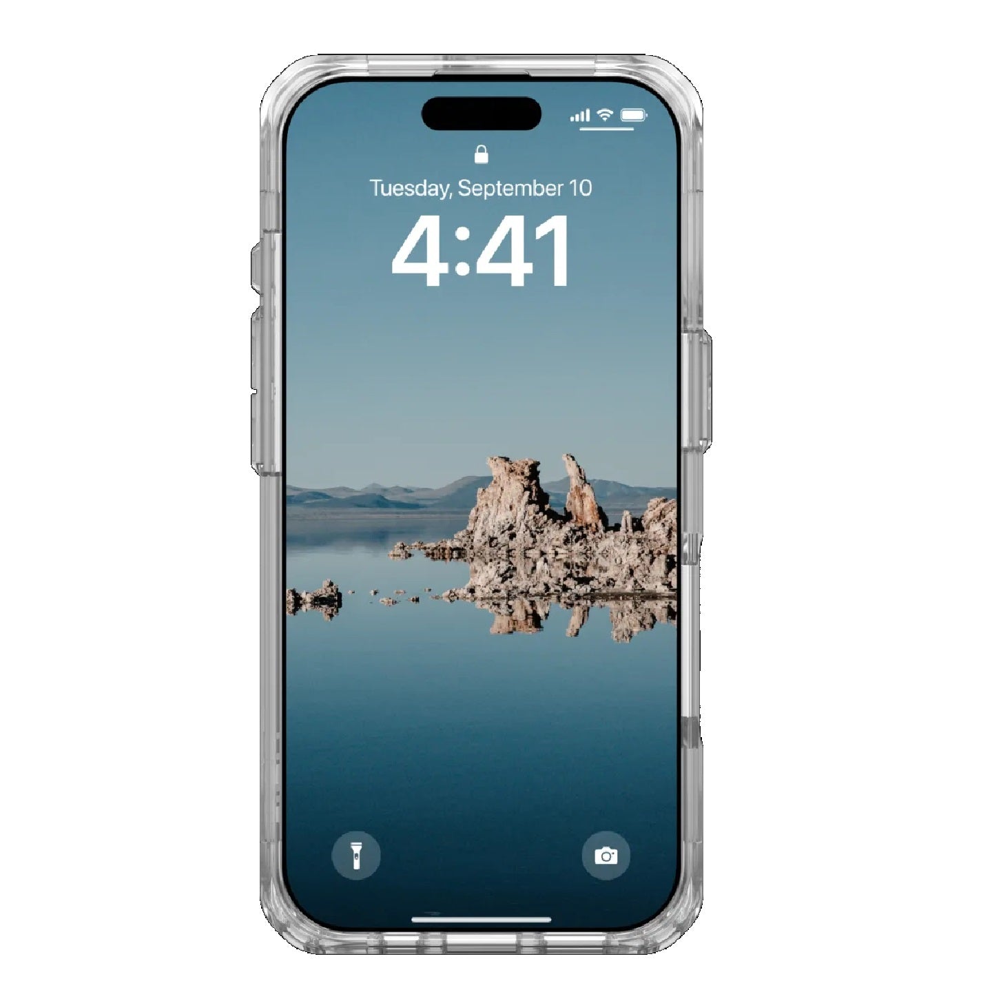 UAG Plyo Series MagSafe Case for iPhone 16 Pro – Ice/White