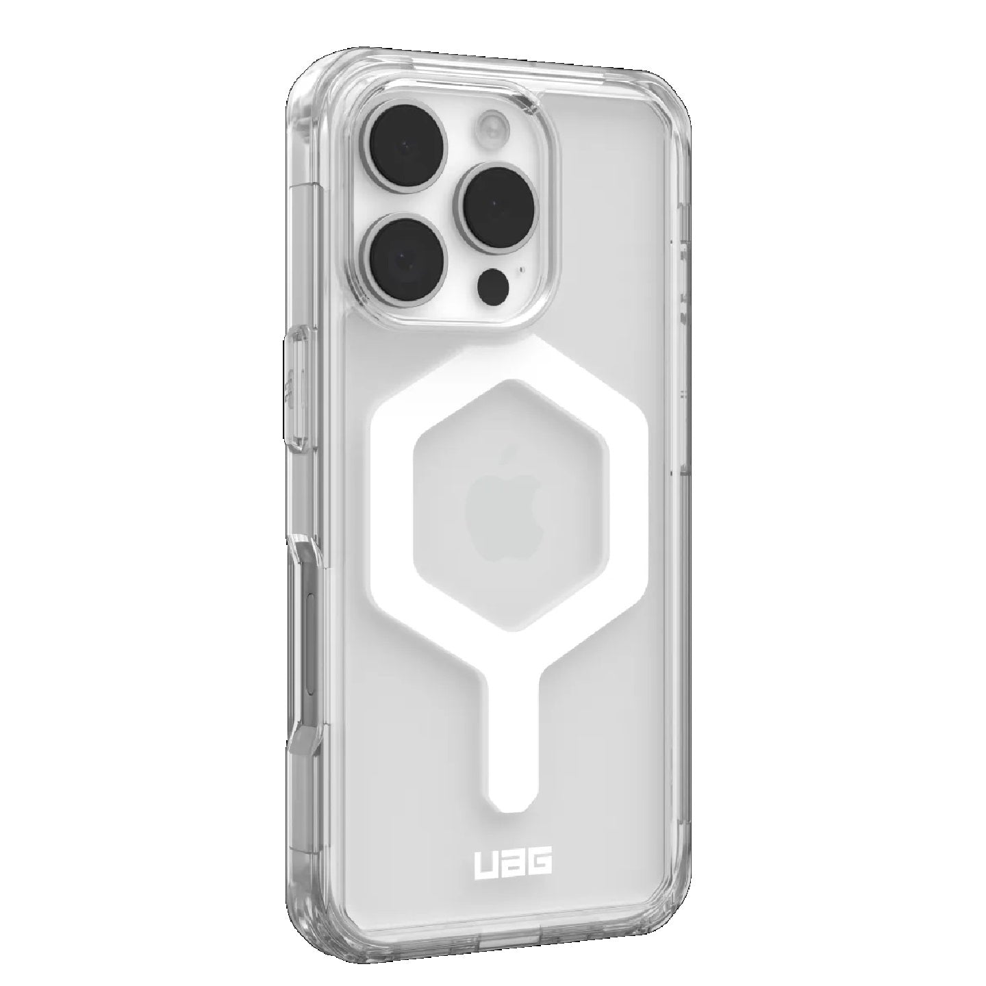 UAG Plyo Series MagSafe Case for iPhone 16 Pro – Ice/White