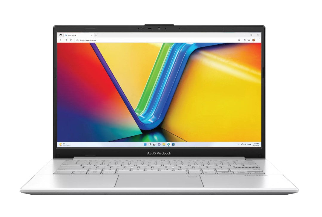 ASUS Vivobook Go 14 14" FHD Notebook AMD Athlon Silver 7120U DDR5 4GB 128GB SSD Win 11 Home 1.38kg 1Y Warranty