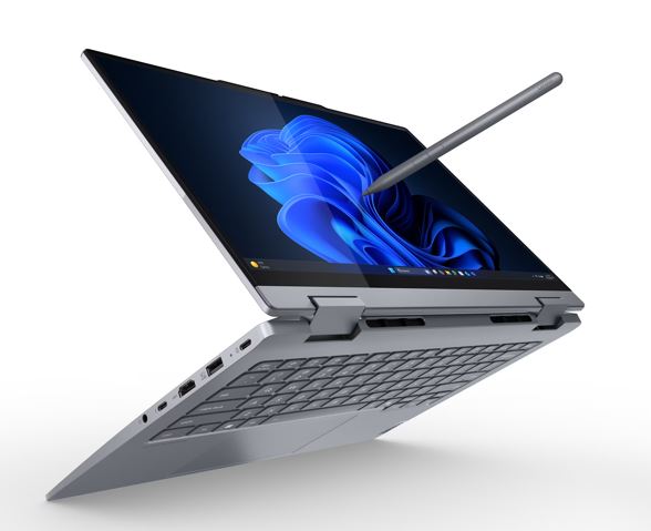 LENOVO ThinkBook 14 Yoga 2-in-1 G5 14' WUXGA TOUCH Intel U7-255U 32GB DDR5 512GB SSD Windows 11 PRO Intel GPU Thunderbolt Fingerprint 1YR OS 1.6kg