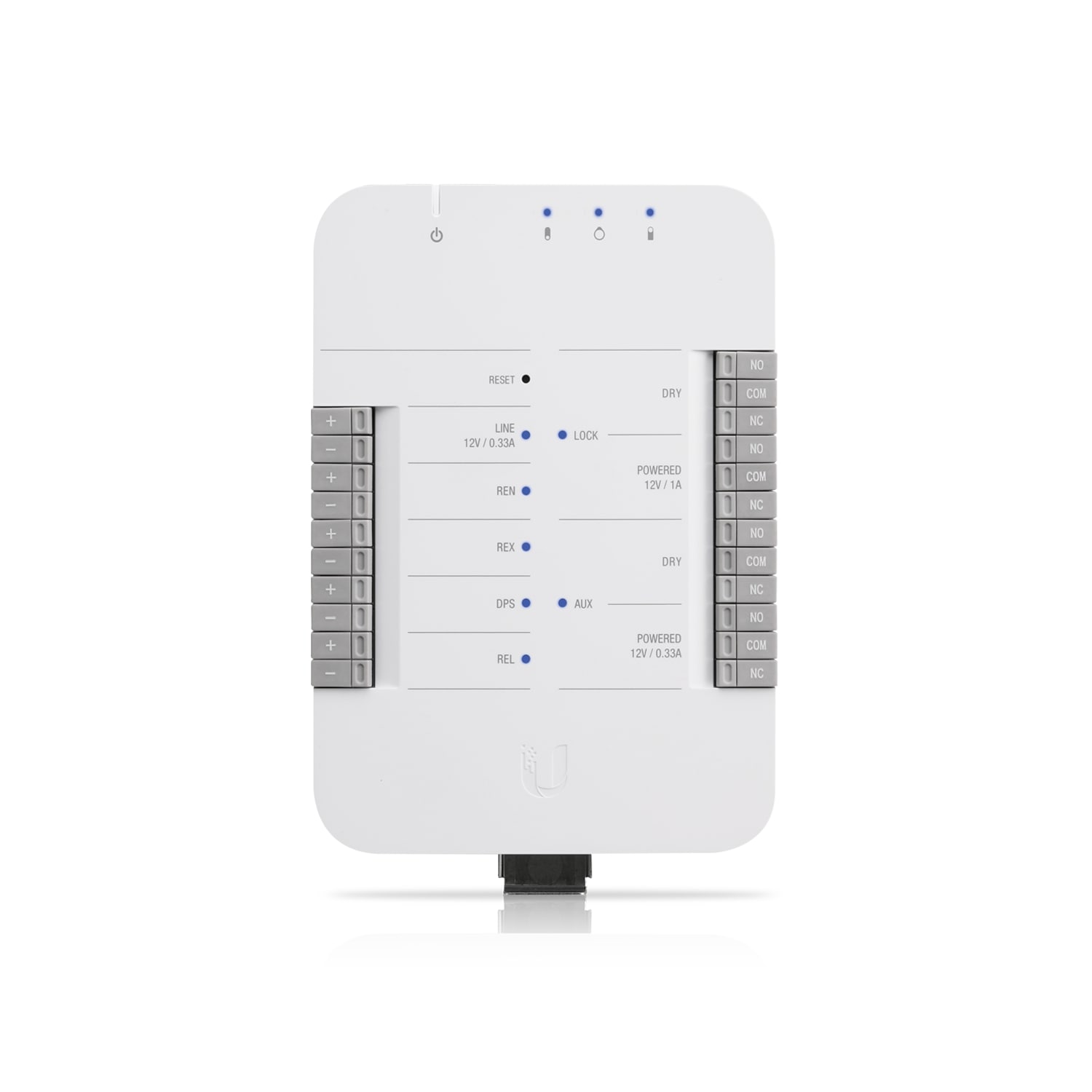 Ubiquiti UniFi Access Door HubSingle Door Entry MechanismPoE Power,Support UA-LITE& UA-PRO,Four Inputs &12v Dry Relays for Most Door Lock