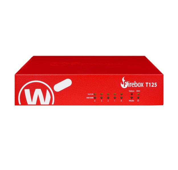 WatchGuard Firebox T125 Appliance Only – License Not Included (Requires Separate WG License Purchase)
