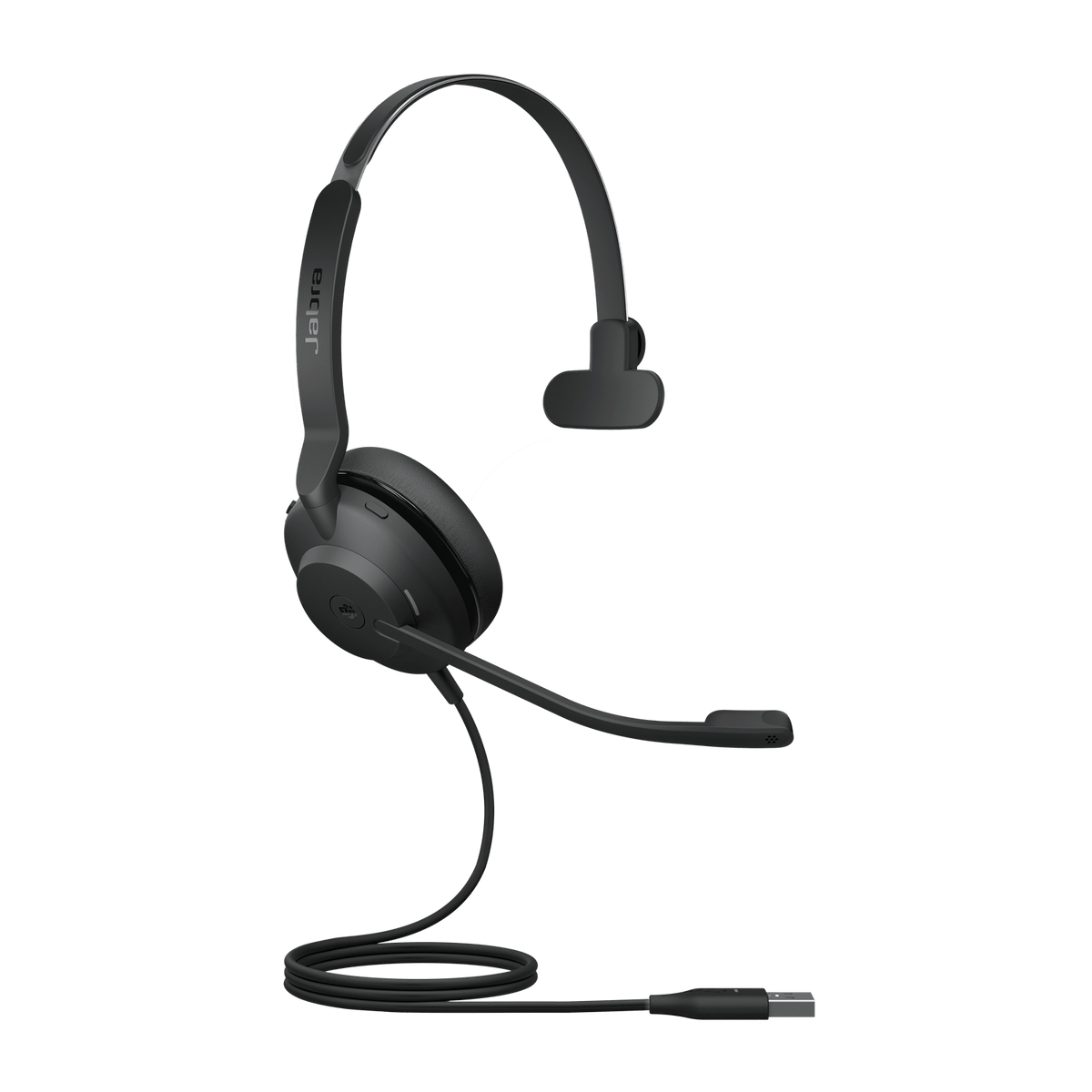 Jabra Evolve2 30 SE Wired USB-A MS Mono Headset, Lightweight & Durable, Noise Isolating Ear Cushions, 2Yr Warranty, Plug-and-play, 2-Mic Technology