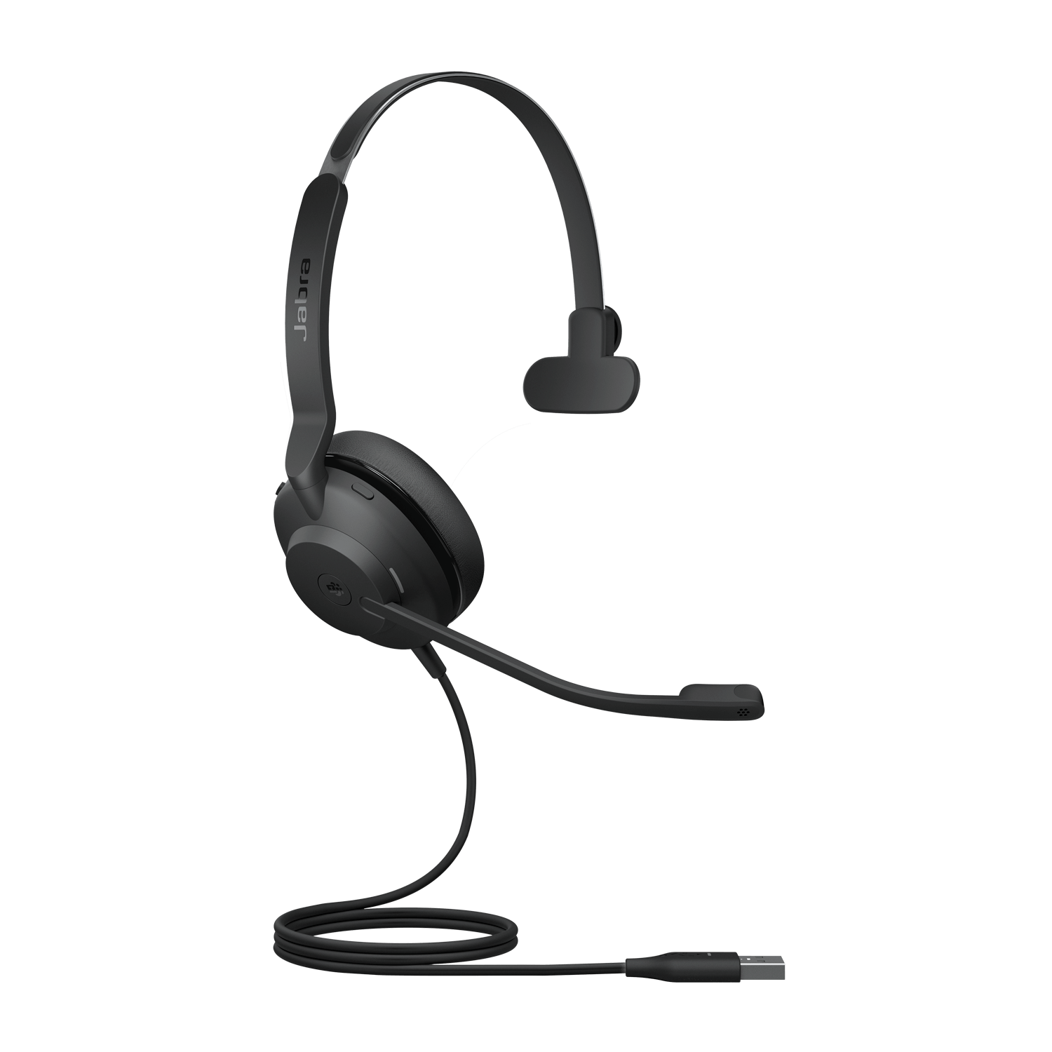 Jabra Evolve2 30 SE Wired USB-A MS Mono Headset, Lightweight & Durable, Noise Isolating Ear Cushions, 2Yr Warranty, Plug-and-play, 2-Mic Technology