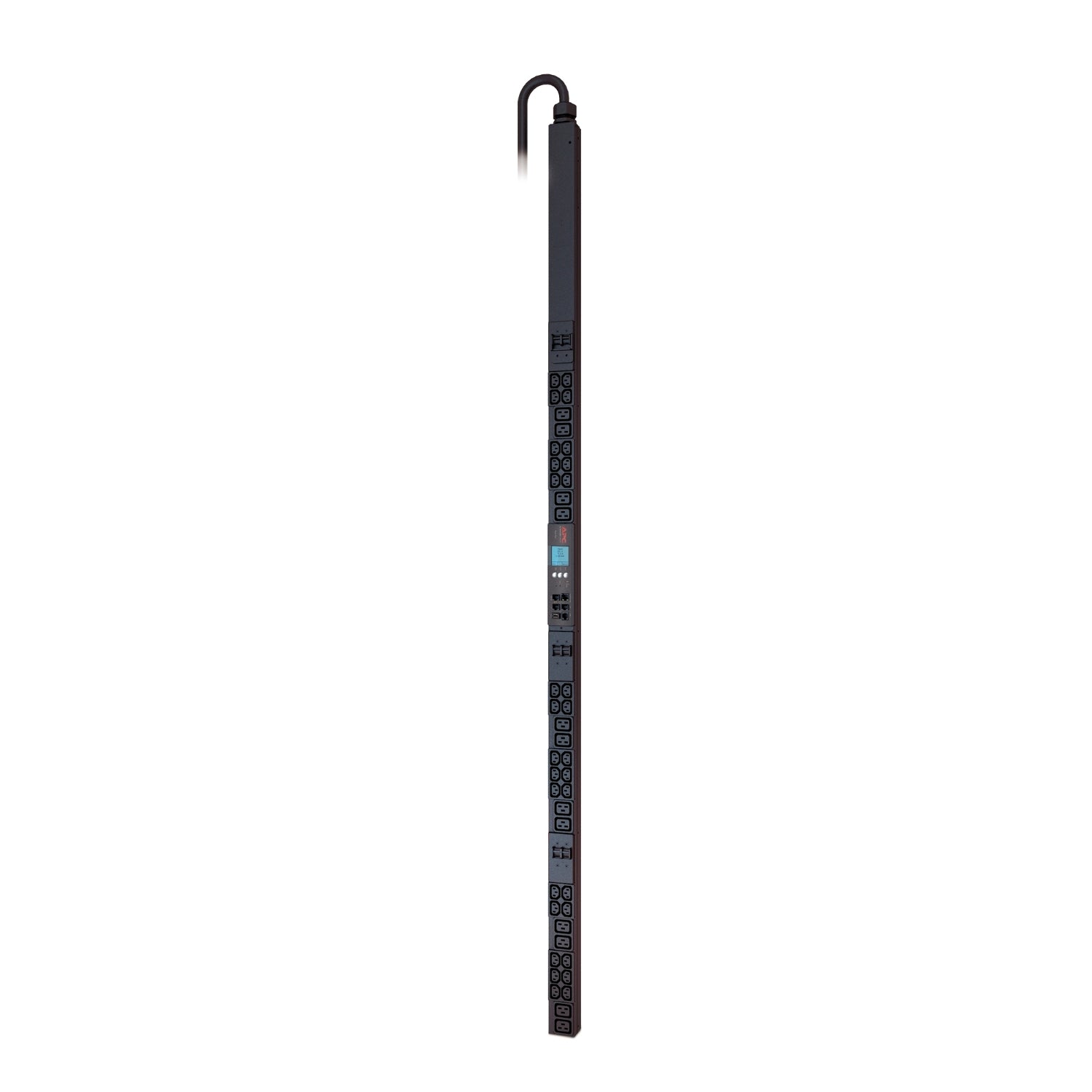 APC Netshelter Metered Rack PDU, 0U, 230V/24A Input, 12x IEC C19 & 30x IEC C13 Outlets