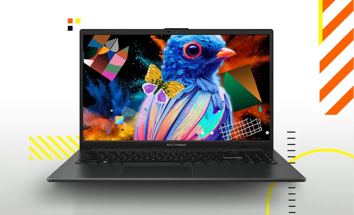 ASUS VivoBook Go 15 15.6" FHD Notebook Intel N150 DDR5 8GB 256GB UFS Black Win 11 Home 1Y Warranty CTO
